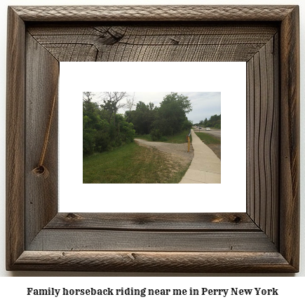 family horseback riding near me in Perry, New York